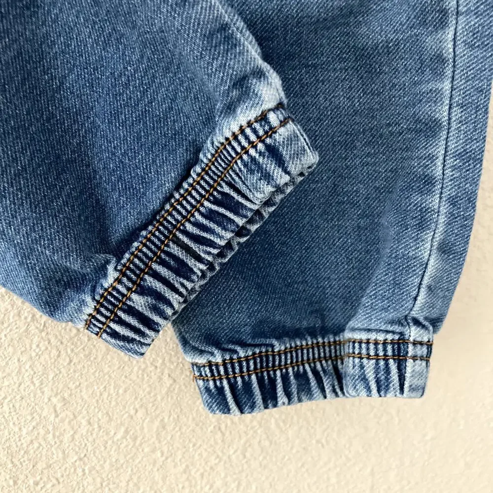 Carter's Pull On Denim Joggers 7